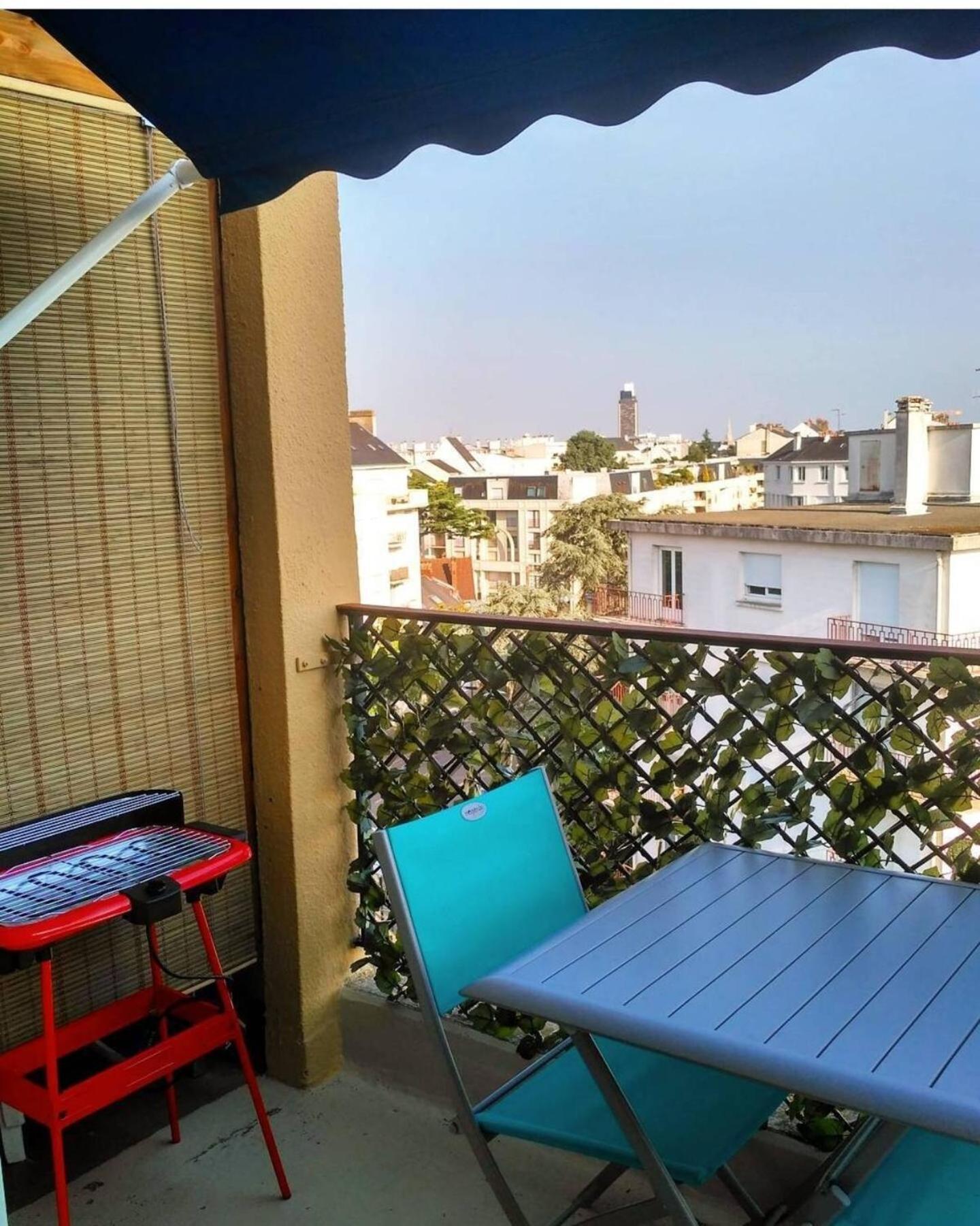 Charmant Appartement Lumineux - Dernier Etage Avec Balcon - Proche Centre-Ville Nantes Ngoại thất bức ảnh
