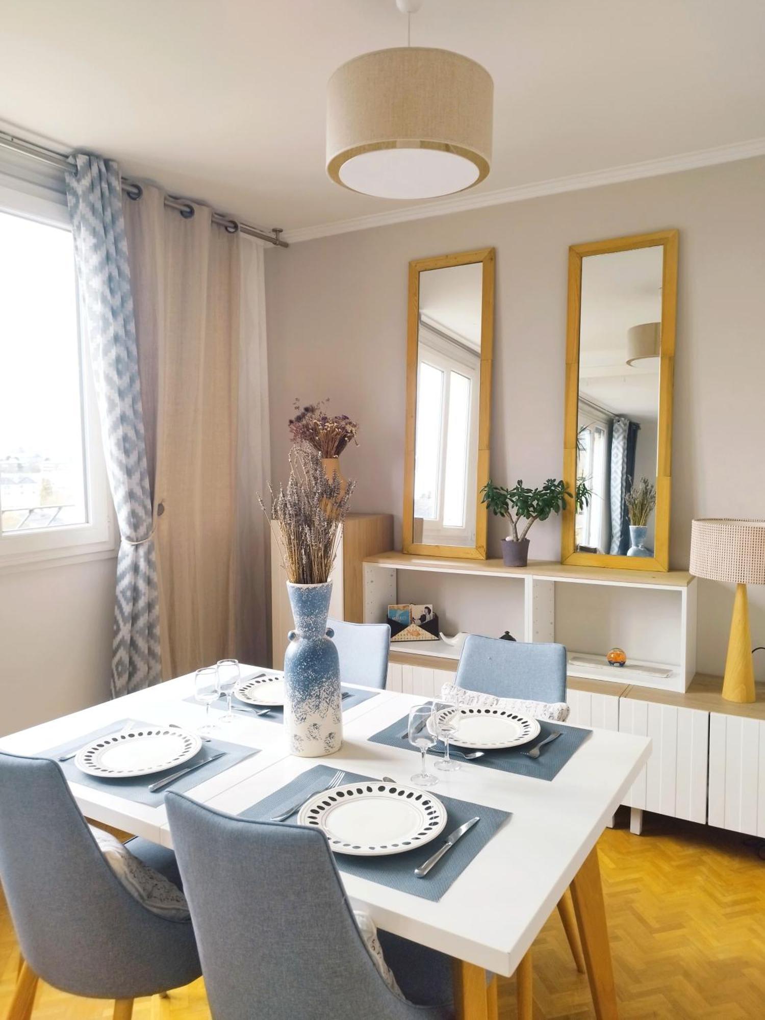 Charmant Appartement Lumineux - Dernier Etage Avec Balcon - Proche Centre-Ville Nantes Ngoại thất bức ảnh